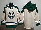 Bucks Blank Cream All Stitched Sweatshirt Hoodie,baseball caps,new era cap wholesale,wholesale hats
